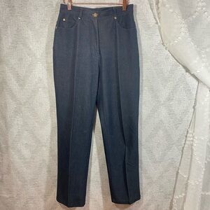 Vintage St John Sport high waisted straight leg jeans size 4
